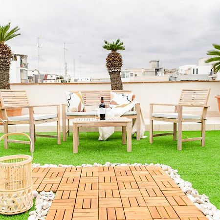 Apulialux Private 100Mq Rooftop Oasis W Jacuzzi Διαμέρισμα Μπάρι Εξωτερικό φωτογραφία