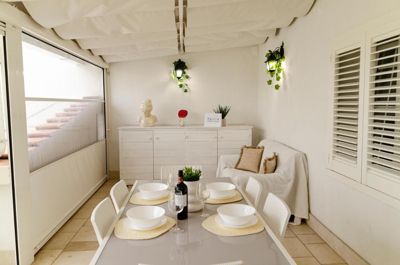 Apulialux Private 100Mq Rooftop Oasis W Jacuzzi Διαμέρισμα Μπάρι Εξωτερικό φωτογραφία