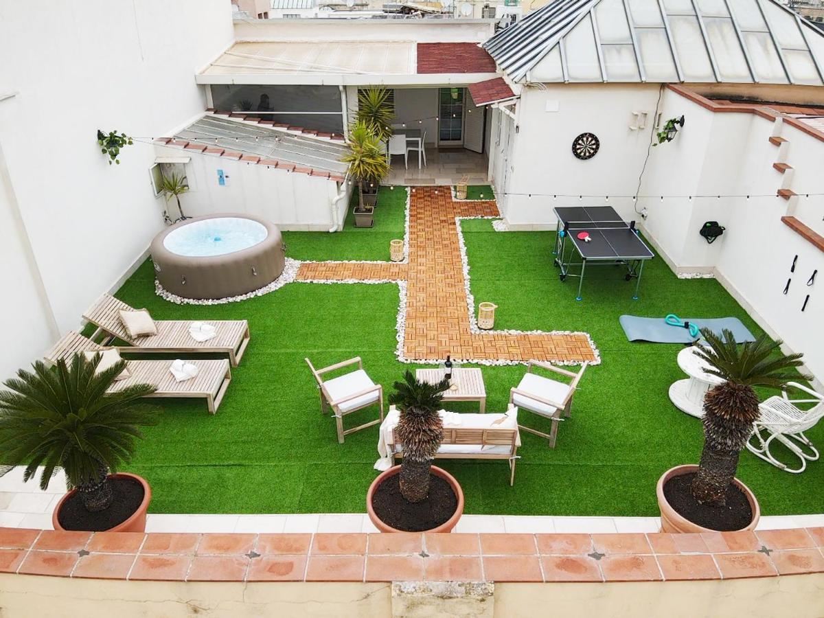 Apulialux Private 100Mq Rooftop Oasis W Jacuzzi Διαμέρισμα Μπάρι Εξωτερικό φωτογραφία