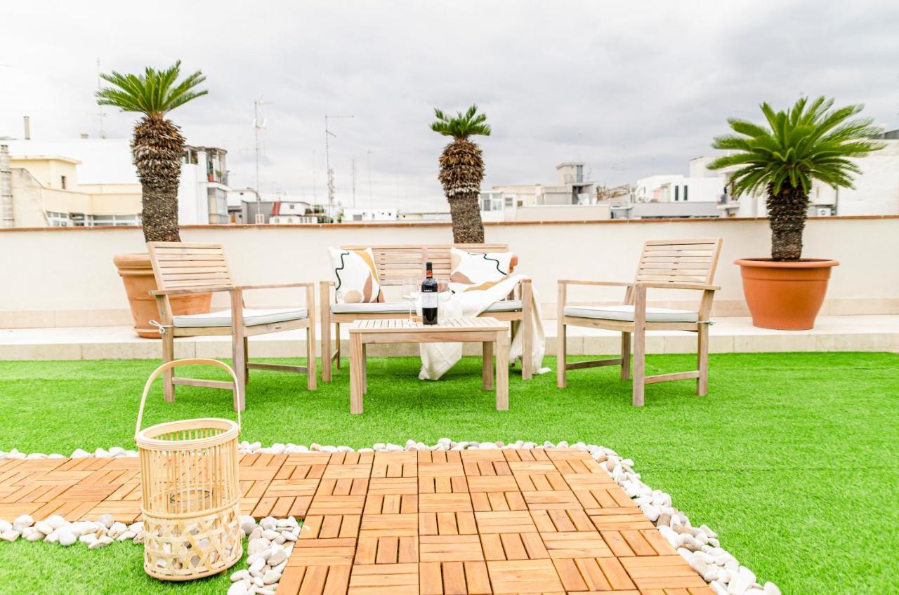 Apulialux Private 100Mq Rooftop Oasis W Jacuzzi Διαμέρισμα Μπάρι Εξωτερικό φωτογραφία