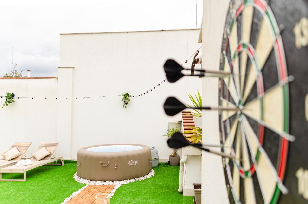 Apulialux Private 100Mq Rooftop Oasis W Jacuzzi Διαμέρισμα Μπάρι Εξωτερικό φωτογραφία