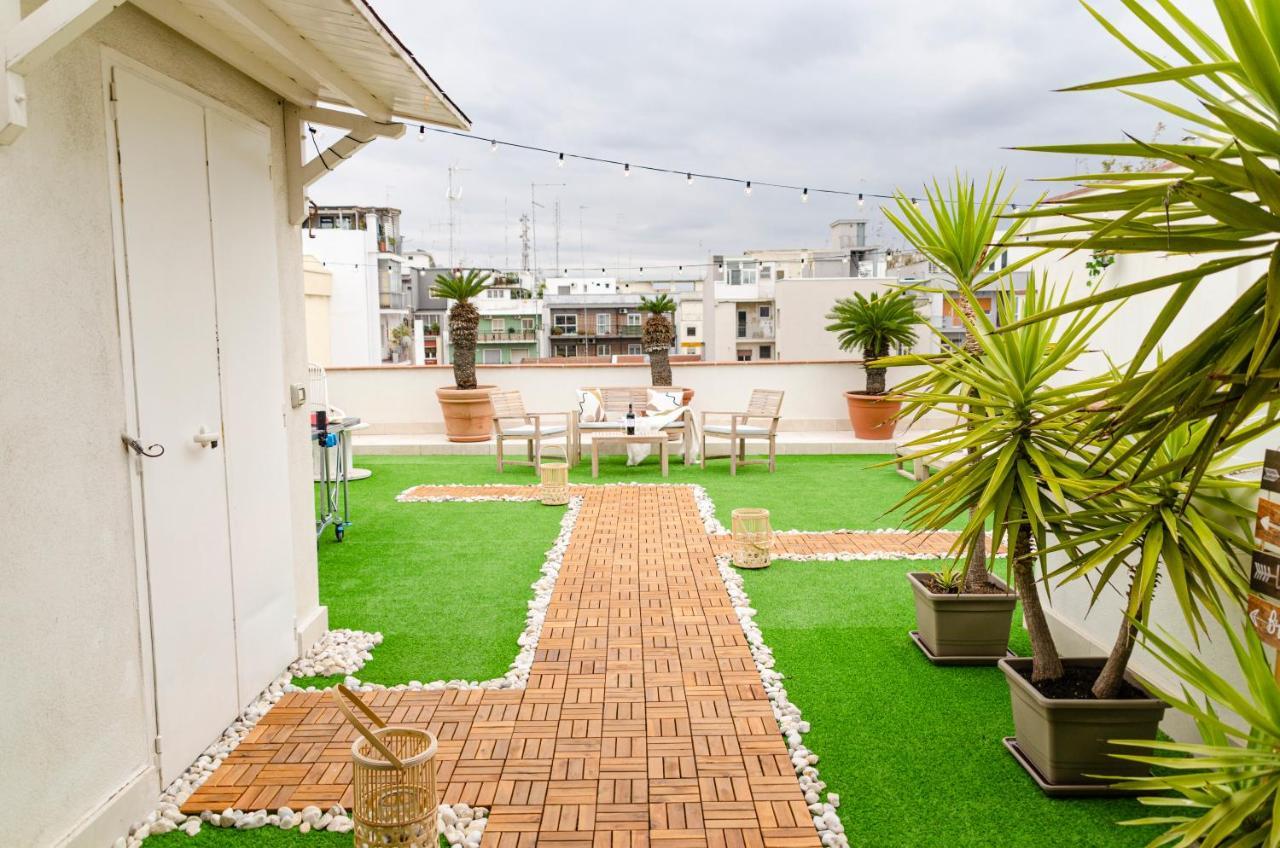 Apulialux Private 100Mq Rooftop Oasis W Jacuzzi Διαμέρισμα Μπάρι Εξωτερικό φωτογραφία